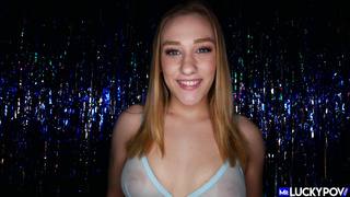 MrLuckyPOV Kasey Miller Cute Blonde