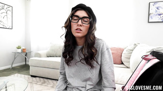 SisLovesMe Aubry Babcock Giving Aubry A Hand