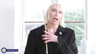 MatureNL Barby Kinky Teasing Housewife PP