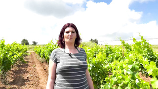 JacquieEtMichelTV Leila Years Old Takes Part In A Winemaking Trio PP