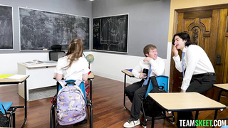 InnocentHigh Trinity Olsen Quiet Girl Blossoms Into Squirting Fuck Toy WRB