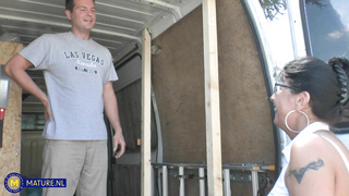 MatureNL Jenny German HouseWife Fucked By The Handyman PP