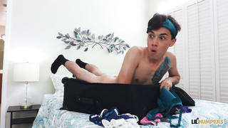 LilHumpers Cory Chase Luggage Surprise