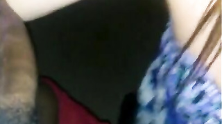 Crossdresser Sucks a Big Black Cock