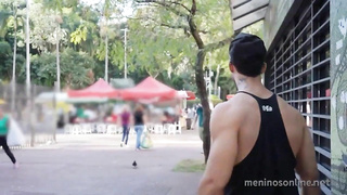 Brasileiros Rico Marlon fucks Markin Wolf