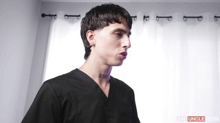 Say Uncle Sticky Rub –Massage My Throat With That Dreamy Cock– Marcus McNeill And Angel Elias