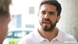 Men At Play –Opening A Package– Hugo Candelas And Magnus Loki