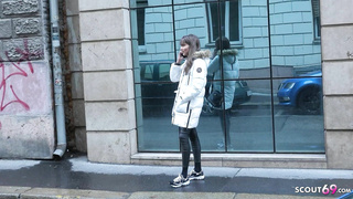 Scout Lili Charmelle SKINNY Long Legs Teen Lili Charmelle Pickup and Rough Casting Fuck