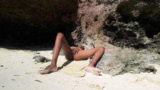 Hegre Nyx Secret Beach Masturbation WRB