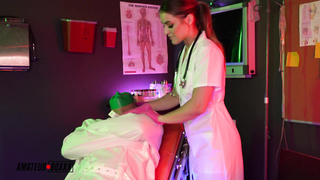 AmateurBo Kenzie Madison Nurse Loves Sucking Dick