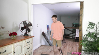 MyPervyFamily Abby Somers Good Grades Panty Sniffing