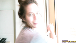 DTFSluts Abbie Maley Cock Loving Slut Gets Cum Filled