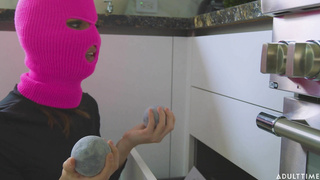 AdultTime Korra Del Rio, Charlotte Sins & Dillon Diaz / Ski Mask Bandit