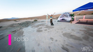 TransAngels Billie Beaumont &amp; Roman Todd - Raver Girl&#039;s Desert Pounding