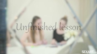 SexArt Stella Cardo And Viviann Unfinished Lesson