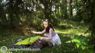 AbbyWinters Pearl Naked In The Forest