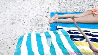 MyPervyFamily Serena Santos Lame Labor Day Turns Lustful On Public Beach