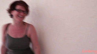 Lustery E Marc And Sylvie Brazenly By The Neighbors Door