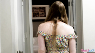 TGirls Alia Malia - Alia Malia says 'Fuck me again!'