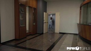 PinkOTgirls Renata Molina &amp; Alya Rossi - The First Time With A Trans, Alya Rossi Takes The Big Cock Of The Beautiful Renata Molina